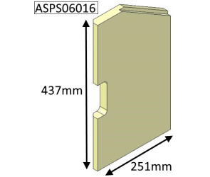 ASPS06016 Parkray Left Side Brick  |  Aspect 6 (Eco)